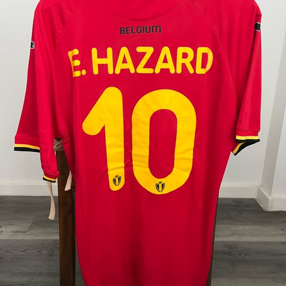 Belgium 2014 world cup jersey- Hazard - Picture 1 of 9